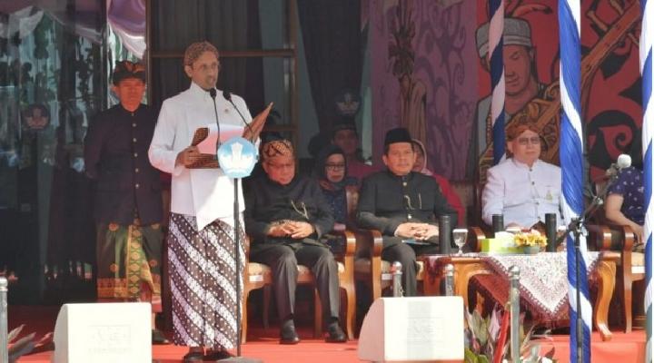 Mendikbud Nadiem Sampaikan Pesan Menggugah